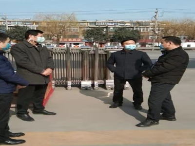 區(qū)委常委、副區(qū)長(zhǎng)屈耀武一行蒞臨天意機(jī)械調(diào)研復(fù)工及疫情防控工作