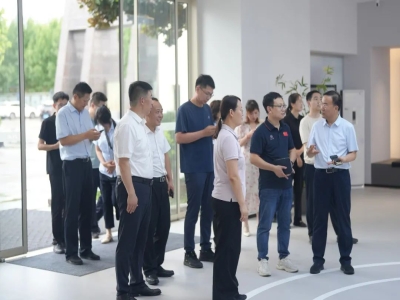 綠色建材產(chǎn)業(yè)鏈融鏈固鏈再發(fā)力！哈工大王代玉教授一行蒞臨天意機械、卓越精工考察調(diào)研